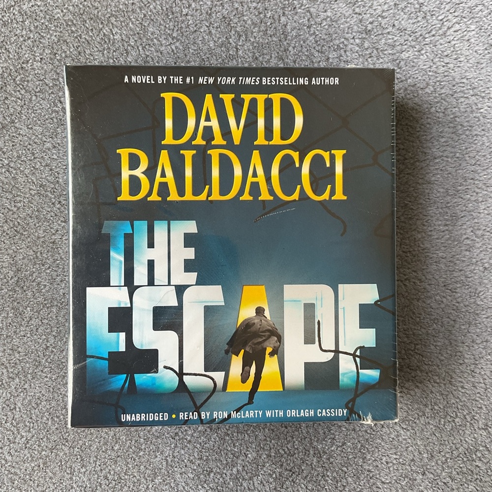 THE ESCAPE by David Baldacci CD Audiobook NWT